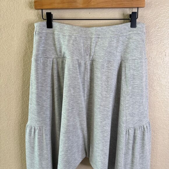 Free People Movement Stay Low Harem Pants Womens Small Gray Drop Crotch Wide-leg - Picture 9 of 16